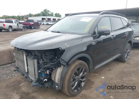 2022 Kia Sorento X-Line Sx Prestige из США, поврежденный, VIN 5XYRKDLF6NG079071